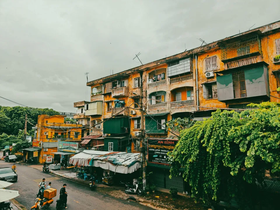 Tầm nhìn từ ban công